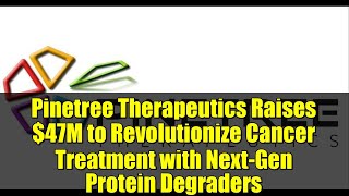 Pinetree Therapeutics Raises 47M To Revolutionize Cancer Treatment With Next-Gen Protein Degraders