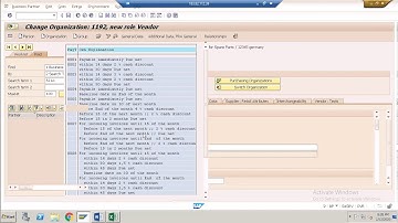 How to create Business Partner-Vendor