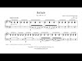 Capture de la vidéo Burgmüller : Ballade, Op. 100, No. 15