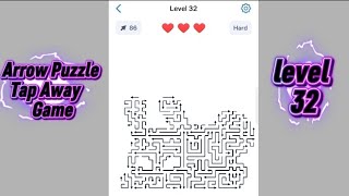Arrow Puzzle Level 32 Hard Mode Gameplay walkthrough #arrowpuzzle #arrowpuzzlegame #arrowpuzzle 