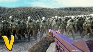 FIRST PERSON BATTLE SIMULATOR MODE! Ultimate Epic Battle Simulator Funny Moments! screenshot 1