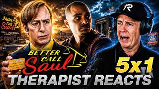 Better Call Saul S5 Ep 1 | First Time Watching | Therapist REACTS