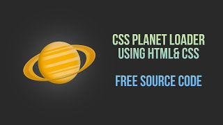 CSS  LOADER USING HTML  ||   CSS FREE SOURCE CODE