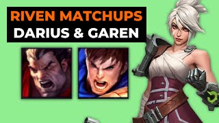 Riven Vs Garendarius Matchup Guide