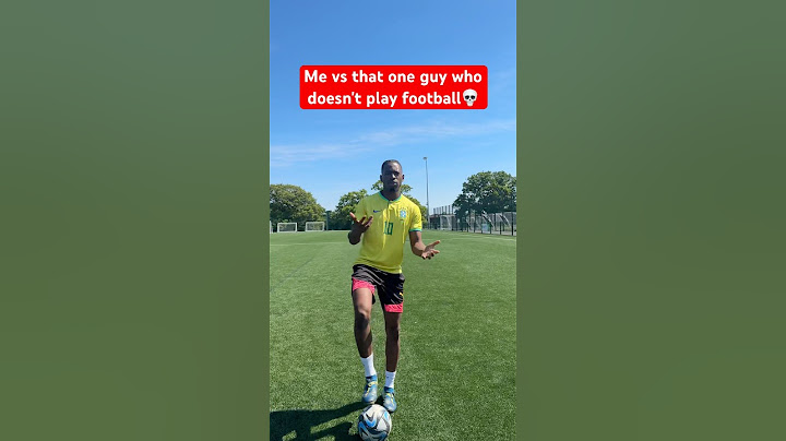 Yo contra ese amigo que no juega al fútbol💀