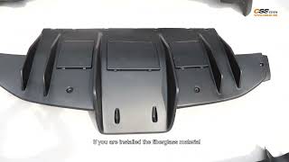 For Ferrari 458 Special Rear Bumper Diffuser