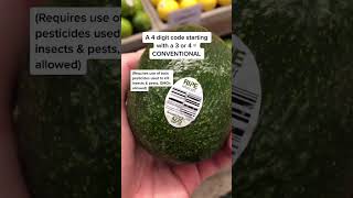 PLU CODES & WHAT THEY MEAN: Grocery Shopping Made Easy! #shorts