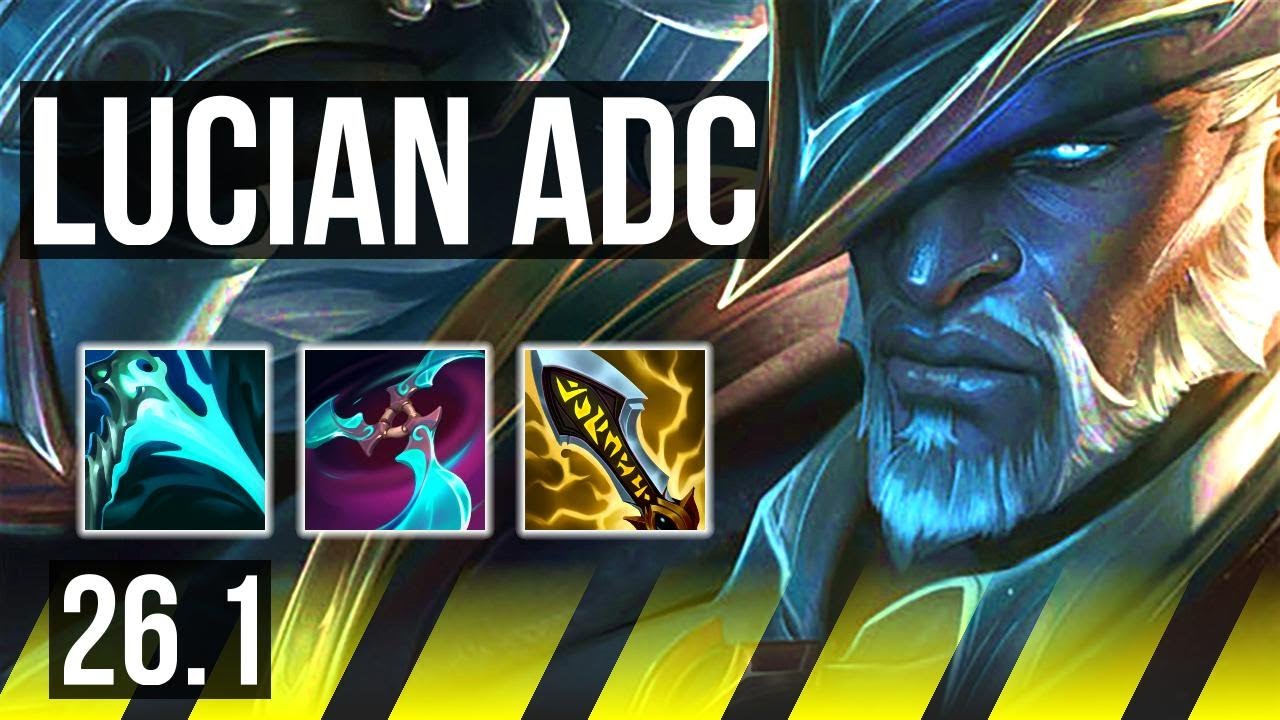 LUCIAN & Alistar vs YASUO & Yuumi (ADC) | Good KDA: 10/1/12 | KR Master | 26.1