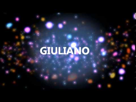 Joyeux Anniversaire Giuliano Youtube