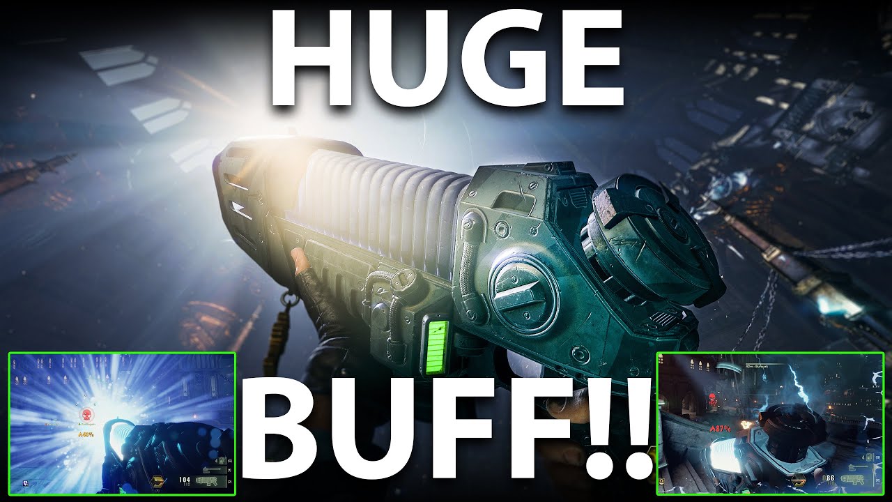 The ICONIC Plasma Gun BUFFED! Is it still BAD? | Warhammer 40K: Darktide | Damnation | No Commentary