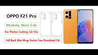 OPPO F21 Pro Mobile Skin Software Available CDR File #MobileSkinSoftware screenshot 4