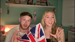 Asmr with my boyfriend eating american candy