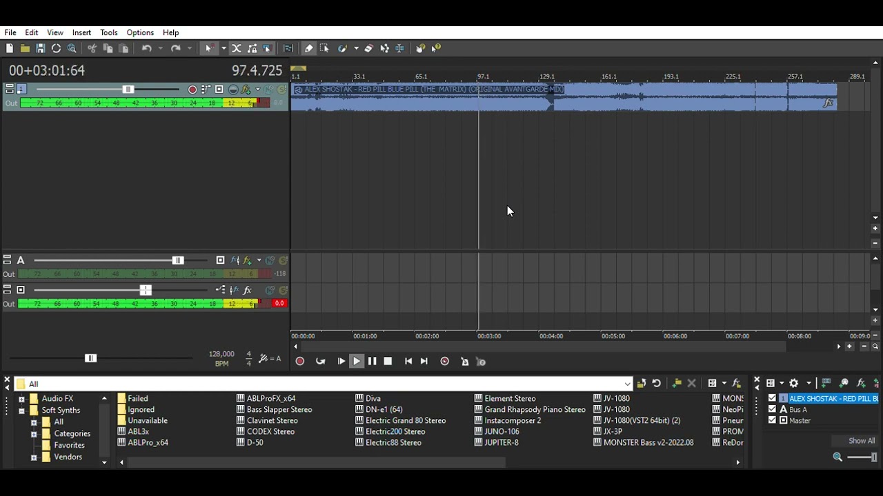 ALEX SHOSTAK - RED PILL BLUE PILL (THE  MATRIX) (ORIGINAL AVANTGARDE MIX)