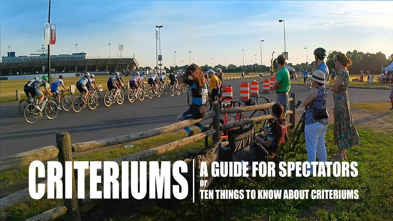 Spectator Guide to Criteriums