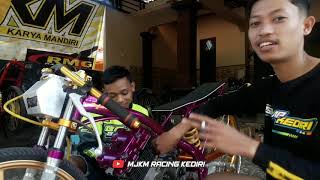 KELUH KESAH DESKA MUNTEL BERSAMA ARI TOGOG DI BENGKEL MJKM RACING KEDIRI