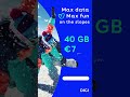Always connected on the slopes: 40 GB for just €7/month
