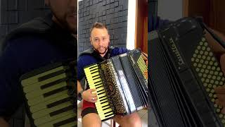 Acordeon Giustozzi 4/5 dupla ressonância italiana captação profissional