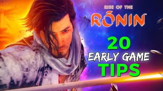 ESSENTIAL Tips I Wish I Knew Sooner! Rise of the Ronin Tips \& Tricks