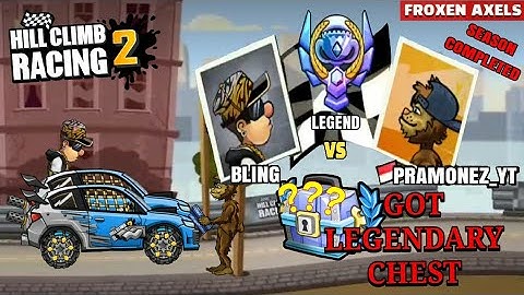 Boss BLING (LEGENDARY) || Season COMPLETED - FROXEN AXELS - Hill Climb Racing 2