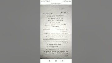 MCS-035 DEC 2020 2021 IGNOU