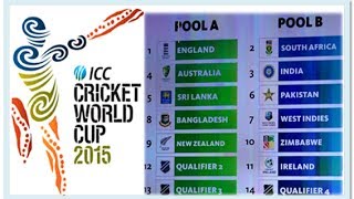 [Latest] ICC World Cup 2015 Complete schedule NEW! Release 2014 screenshot 5