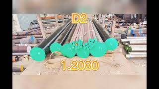 Otai round Bar SKD61 TOOL STEEL  H13 tool bar annealed steel SKD11  D2 cold work steel  S7 Round bar