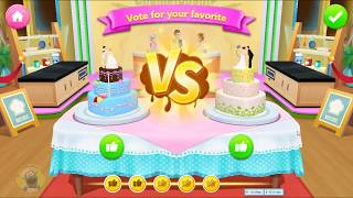 Fun Cake Cooking Game in Triple (part 4) | Cake Decorating & Serve for Girls To Play | M B Empire screenshot 4