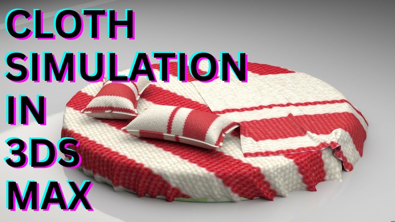 Cloth simulation/modifier in 3ds max