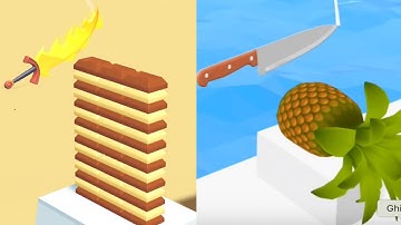 Slice Master vs Slice It - Very Satisfying and Relaxing ASMR Slicing Game