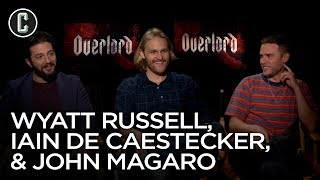Overlord Interview Iain De Caestecker, Wyatt Russell & John Magaro