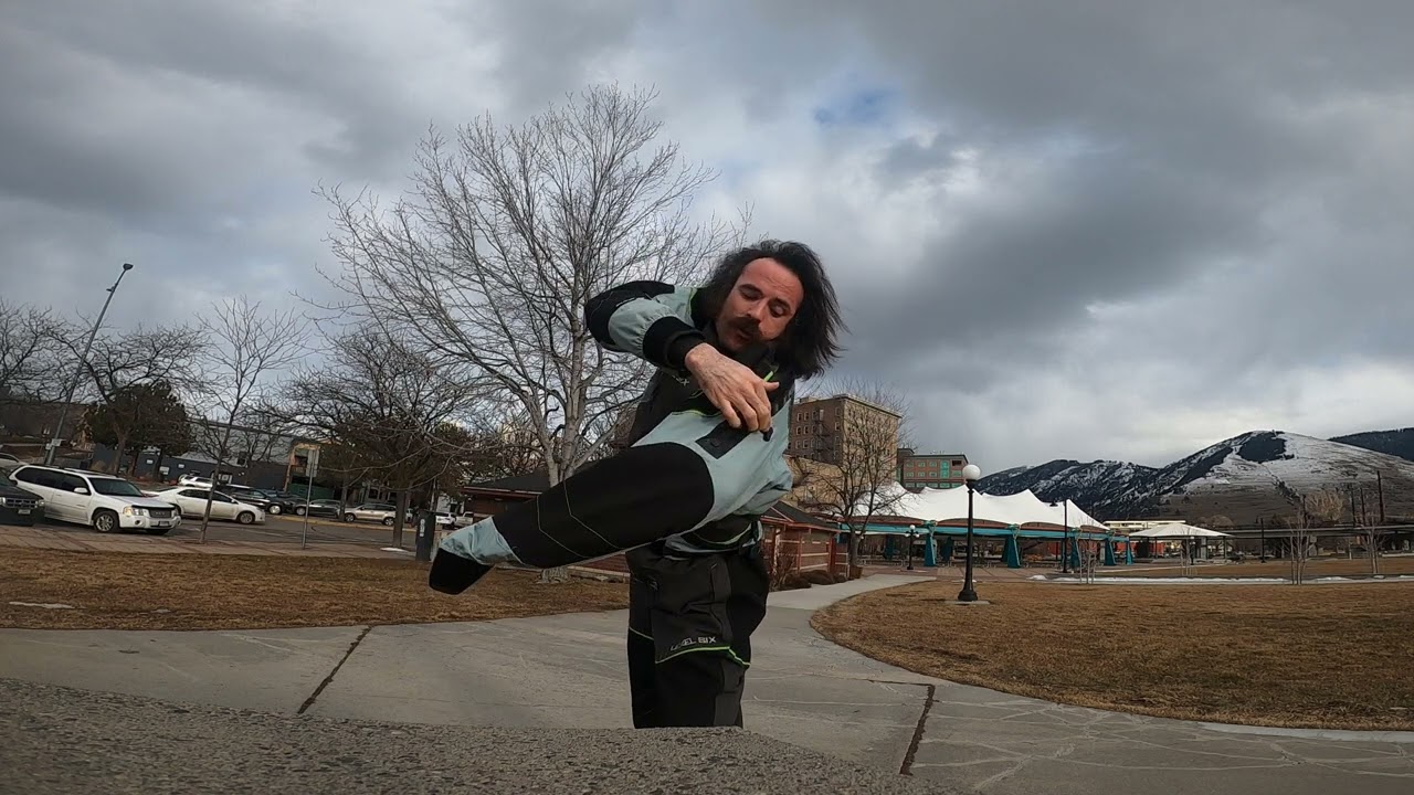 How To ZIP UP A DRY SUIT With Zipper In The Back!