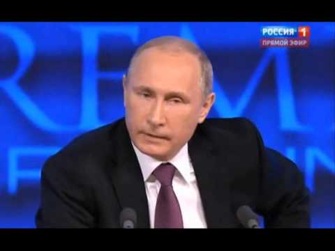 Путин и Ксюша Большая пресс-конференция ВВП 18.12.2014 ▶