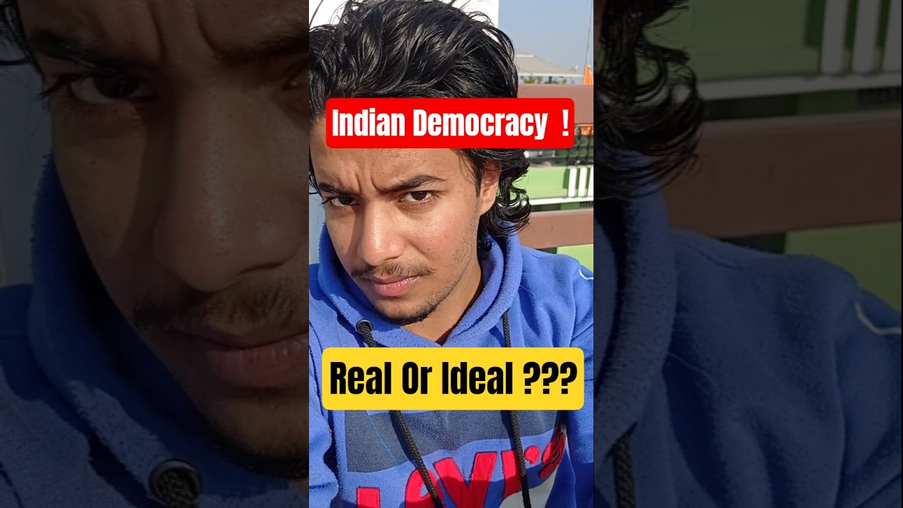 is indian democracy real? 