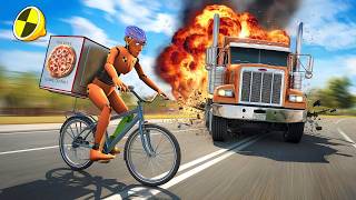 Pizza Delivery Gone Wild! BeamNG.drive Chaos | IN 2 minutes screenshot 4