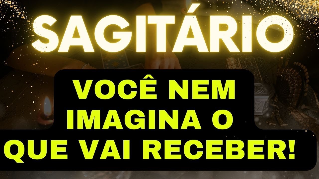SAGITÁRIO🔴 LEMBRA DAQUELE PEDIDO? AGORA SUA VIDA VAI MUDAR! ALGO GRANDIOSO CHEGA PRA VOCÊ 🎯