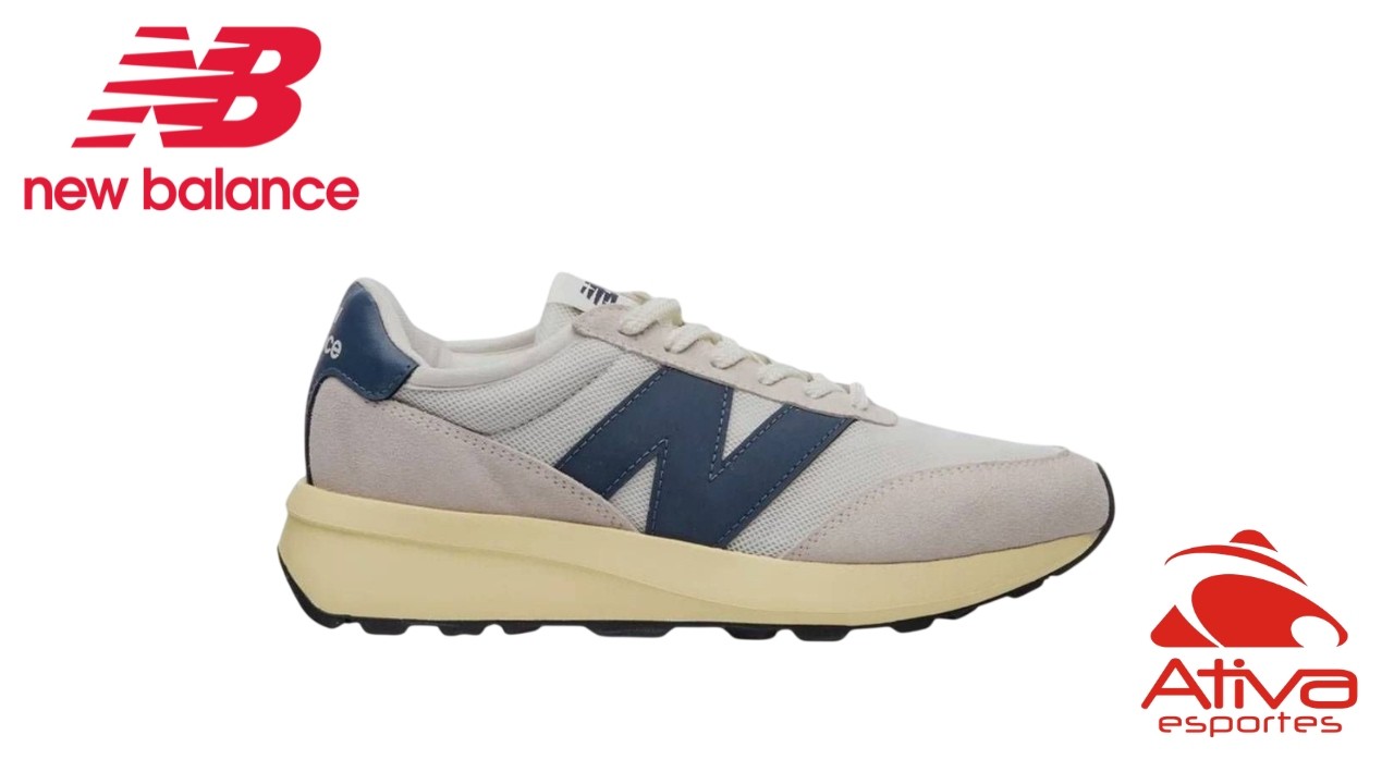 Tênis New Balance 370 V1 Unissex U3708X8 - Ativa Esportes