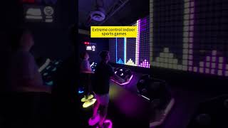 Control Activate game, operate tabel, with foot jumping. #ledlights #party#controlgame#activate