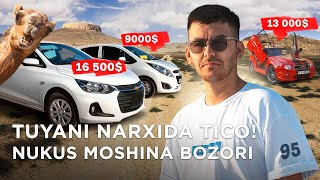 Nukus MOSHINA BOZORI / Narxlar FAQAT SO’MDA / Qoraqalpog'istonga sayohat / Avtoelon.uz