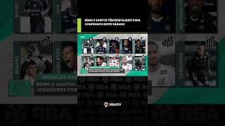 Remo e Santos acumulam problemas para o confronto deste sábado.