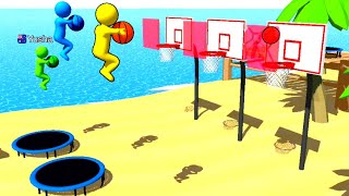 JUMP DUNK 3D ALL LEVELS #40 GAMEPLAY screenshot 5