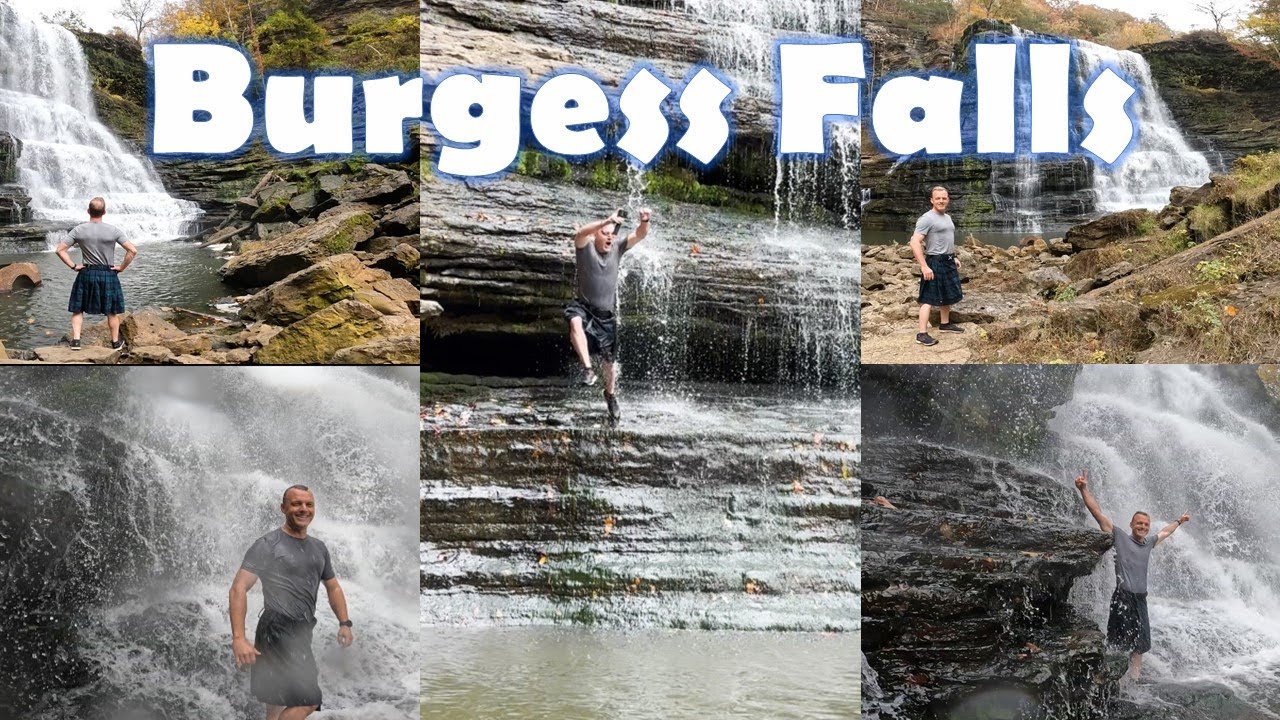 Kayaking and Swimming in Burgess Falls YouTube