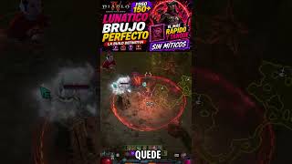 FOSO 150 en 5 minutos 🔥 La build PERFECTA de Brujo Lunático | Diablo 4 T13