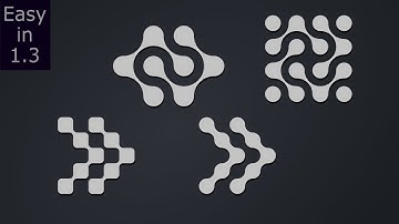 Easy way to make high tech logo - inkscape tutorials for beginners