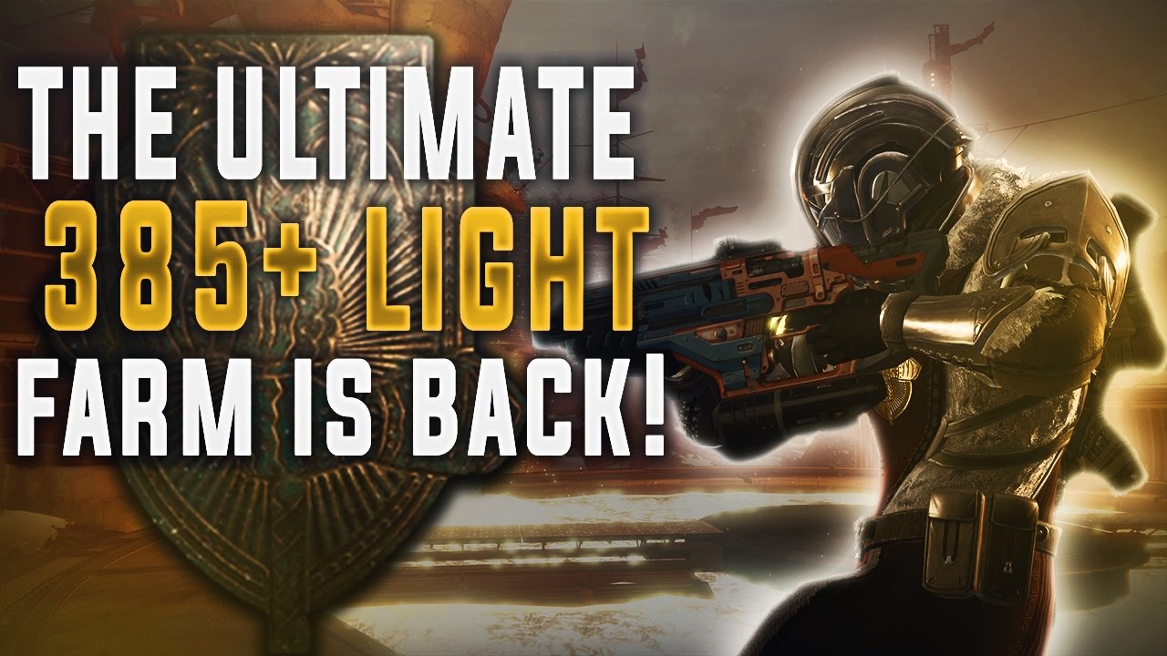 Destiny THE ULTIMATE HIGH LIGHT LOOT FARM IS BACK! 385 WEAPONS, CLASS ITEMS & EXOTIC ENGRAMS