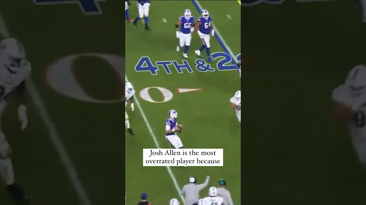 A general manager called Josh Allen overrated! 