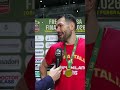Le bellissime parole di Ricci dopo la finale vinta contro la Bertram Derthona Tortona  🙌🏀#basket