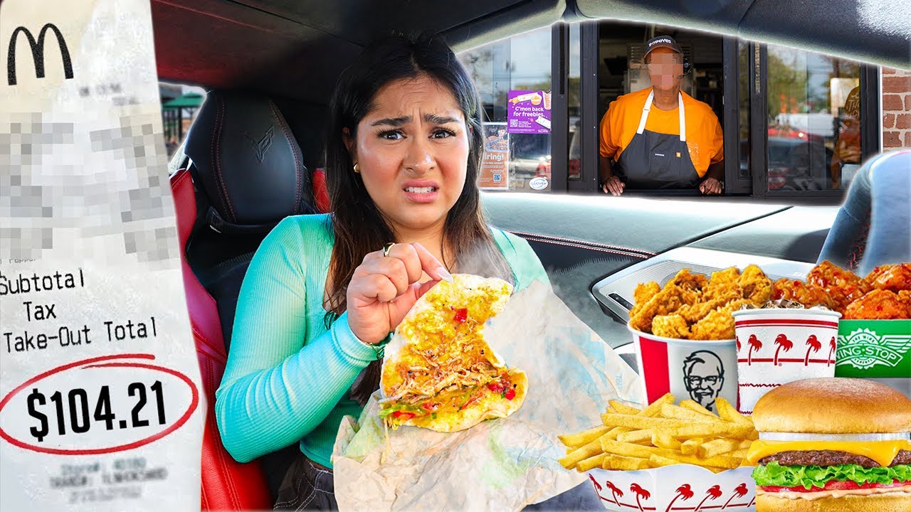 Letting FAST FOOD Employees DECIDE WHAT WE EAT For 24 Hours!! - YouTube