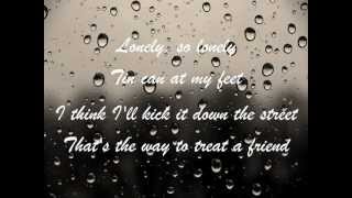 I Think Its Going To Rain Today Lyrics chords