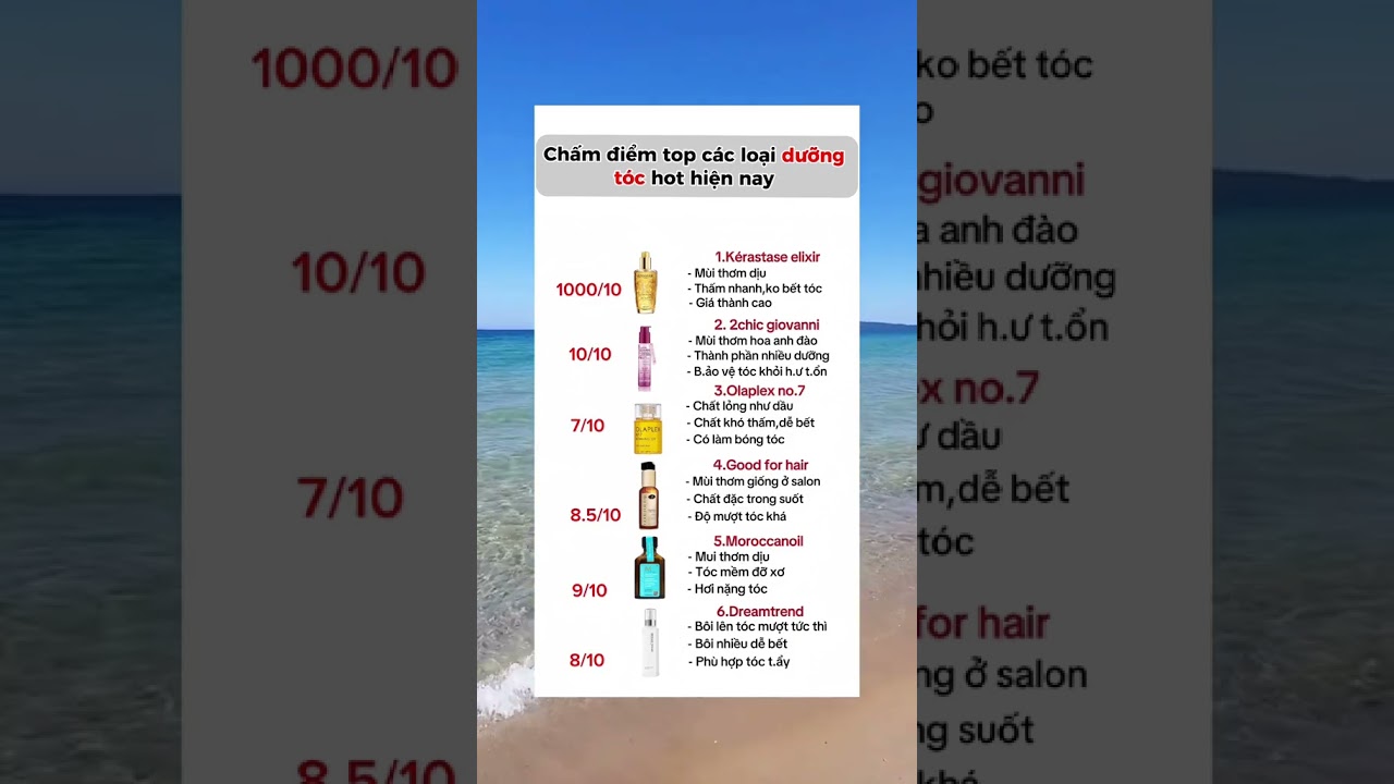 Review các loại serum dưỡng tóc đắt tiền 