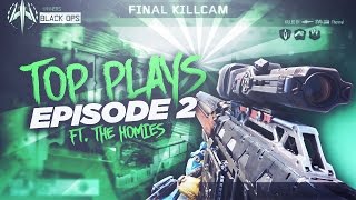 CRAZY CROSS MAP ON BO3 - Top 5 Plays #2 ft. The Homies